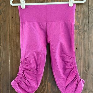 Lululemon pink leggings size 4.  In great condition.